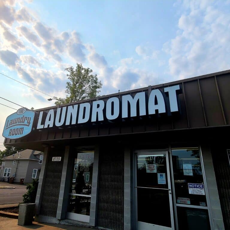 The Laundry Room building – Home of the best laundry services Spokane residents trust.